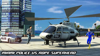 Rope Hero Crime Simulator  Miami Crime City Games