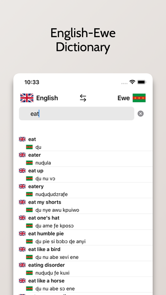 Ewe-English Dictionary