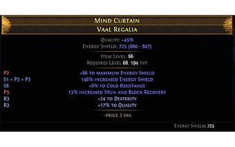 PoE Trade Divine Rolls