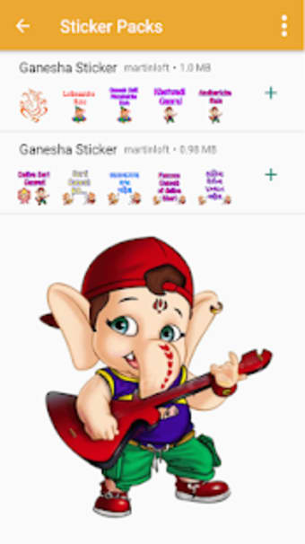 Ganesh Chaturthi Sticker For Whatsapp WAStickerApp