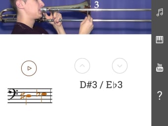 2D Trombone Notes Slide Positions - How To Play