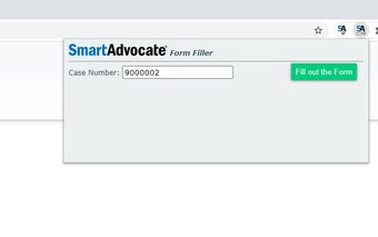 SmartAdvocate Form Filler