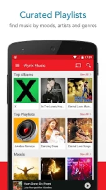 Wynk Music- New MP3 Hindi Tamil Song  Podcast App
