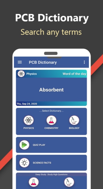 Dictionary PCB Phy-Che-Bio