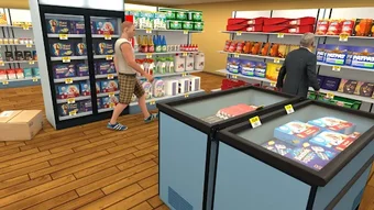 Supermarket Cashier Mall Games