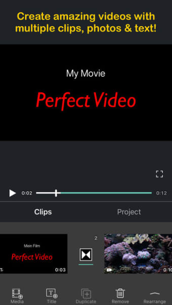 Perfect Video Editor Collage