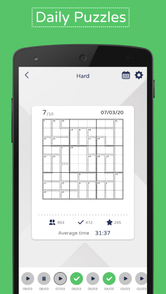 Killer Sudoku - Daily puzzles