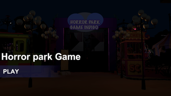 Horror park game of indigo