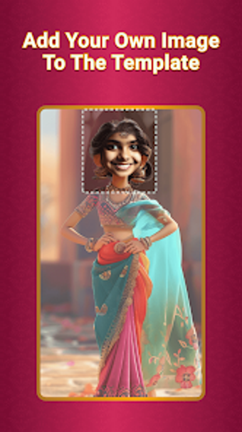 Dress me Saree -photo editor