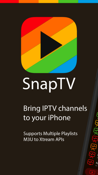 Snap IPTV Tube Live TV Player