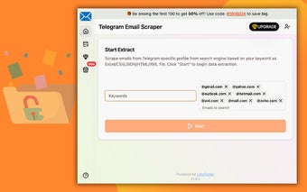 Telegram Email Scraper