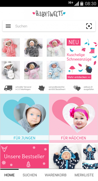 Baby Sweets - süßer Baby Shop