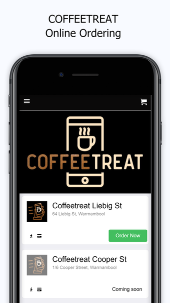 Coffeetreat Online Ordering