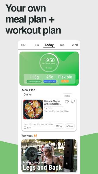 Macro Meal Planner  Workouts