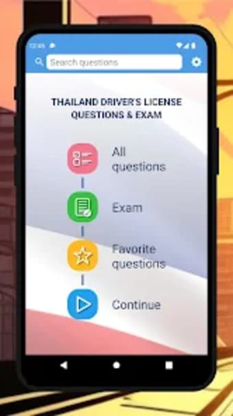 Thai DMV Drivers License Test
