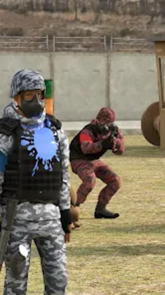 Paintball Attack 3D: Color War