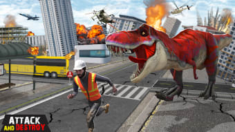 Dinosaur City Attack Simulator