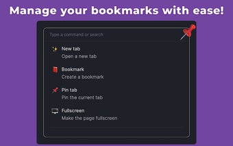 Bookmark manager