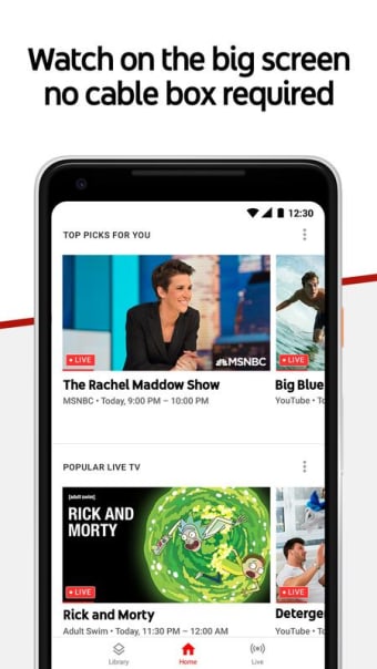YouTube TV  Watch  Record Live TV