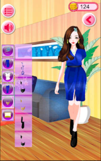 Fashion Lady Dress Up and Makeover Game