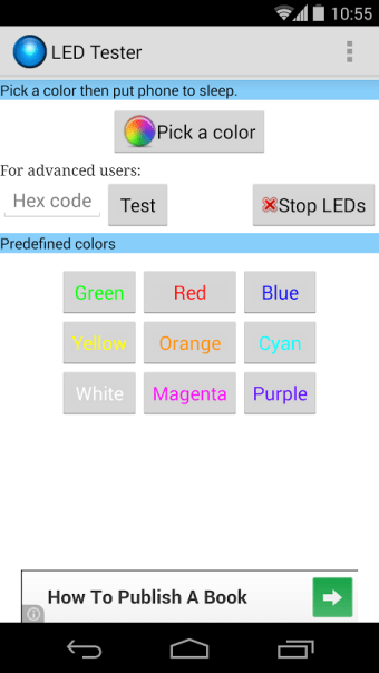 LED Color Tester