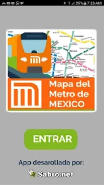 Metro de Mexico Mapa LITE