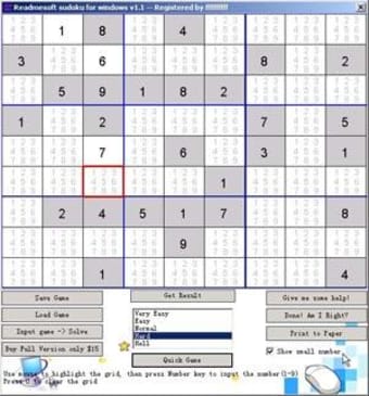Readmesoft Sudoku for Windows