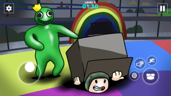 Rainbow Green Monster
