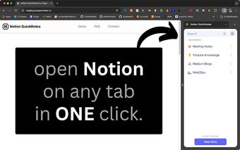 TurboNotion - Notion In Sidepanel