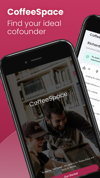 CoffeeSpace: Find A Cofounder