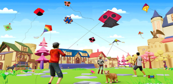 Kite Game: Flying Kite Fight