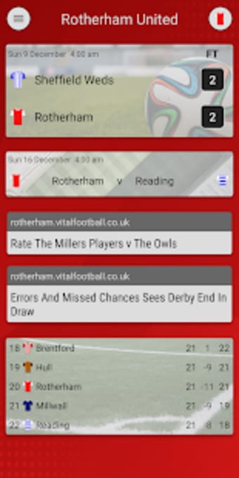 EFN - Unofficial Rotherham United Football News