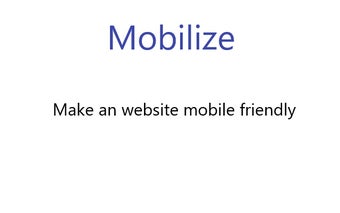 Mobilize