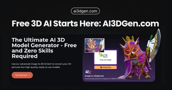 AI 3D Model Generator for AI 3D: review, features & use cases
