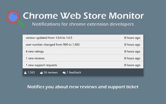 Chrome Web Store Monitor para Google Chrome - Extensão Download