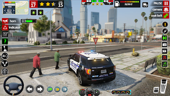 US Police Game: Cop Car Games