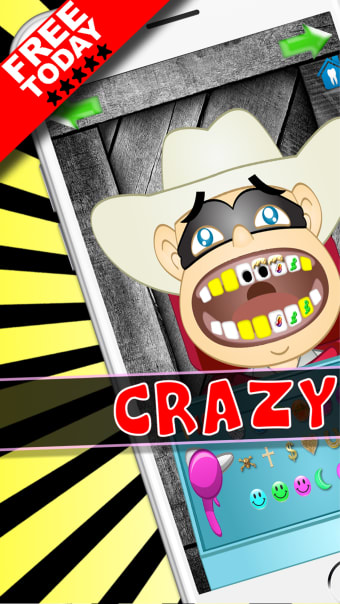 Crazy Doctor And Dentist Salon Games For Kids FREE