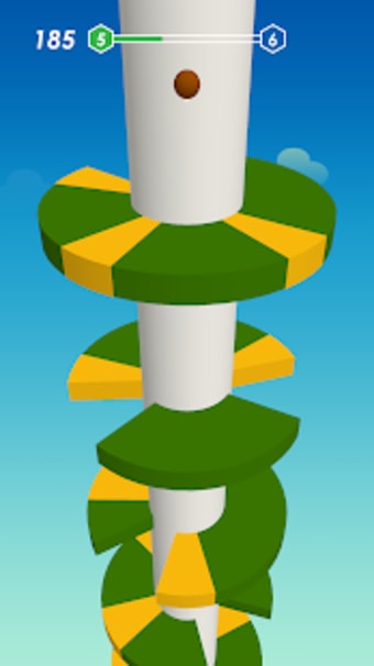 Spiral Helix Jump down the tower