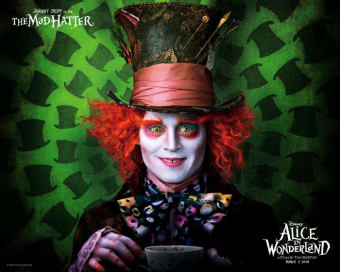 Alice in Wonderland Wallpaper: Mad Hatter