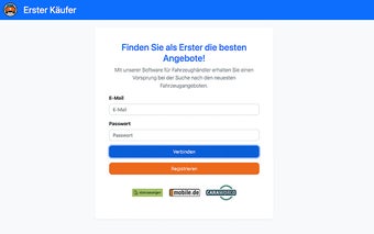 Erster Käufer - Fahrzeugsuche
