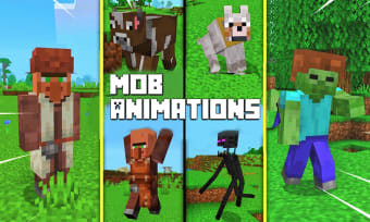 Mods Mobs Animations for MCPE