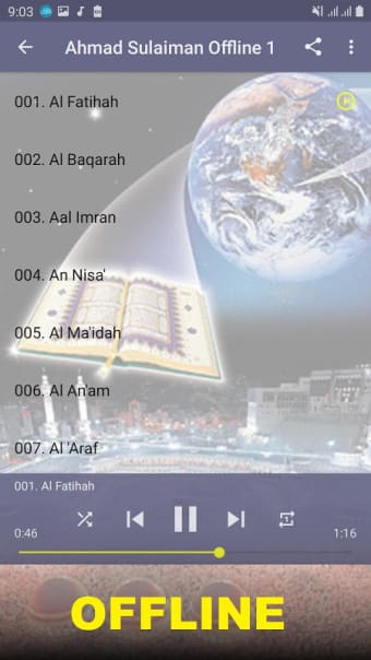 Ahmad Sulaiman Complete Quran offline -Part 1 OF 2