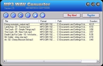 Abyssmedia MP3 to WAV Converter