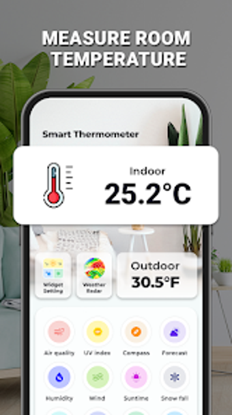 Room Thermometer: Temp Measure