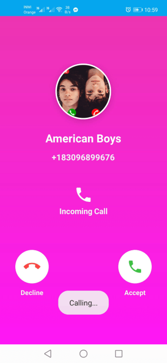 American Boys Fake Call Video