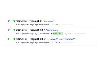 GitHub Pull Request Reviewers