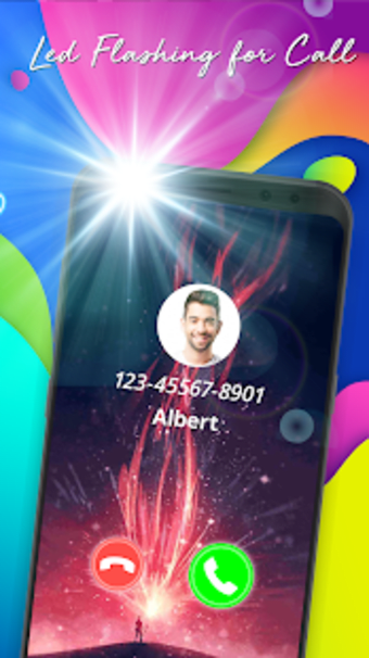 Color Call - Color Phone Flash  Call Screen Theme