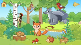 Toddler animal puzzle games