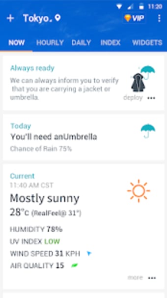 Weather - Live weather  Radar app