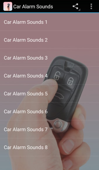 Prank Car Alarm Sounds